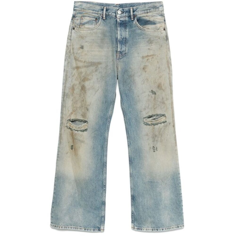 Acne Studios Blue Denim - Loose-Fit Jeans Men